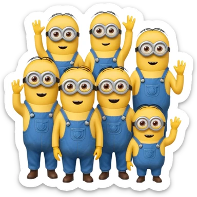 Minions sticker