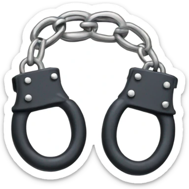 police handcuff sticker