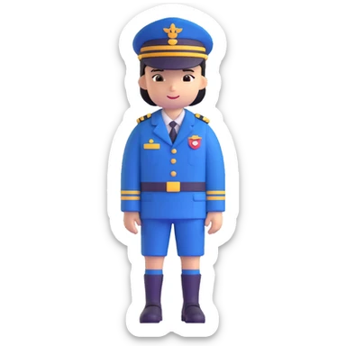 private security officer sticker