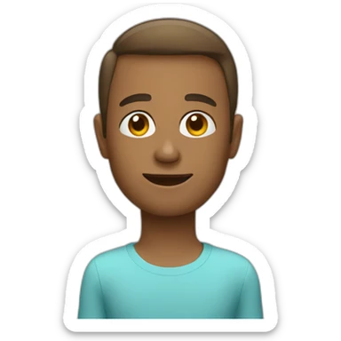 An AI who generates emojis sticker
