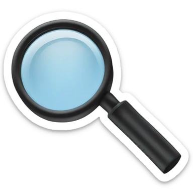 magnifier sticker