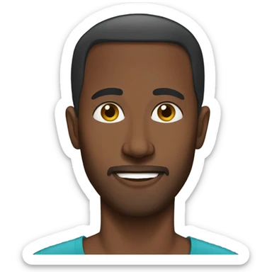 A Somali man sticker