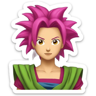 kefla dragonball super sticker