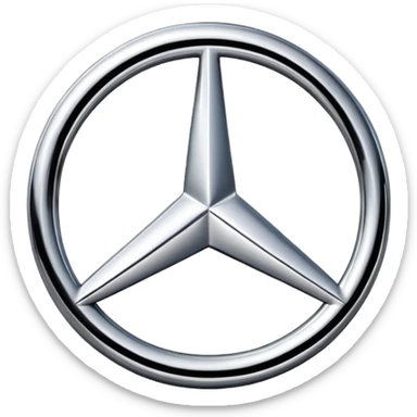 mercedes benz logo  sticker