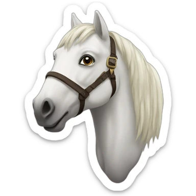 Tell horse  sticker