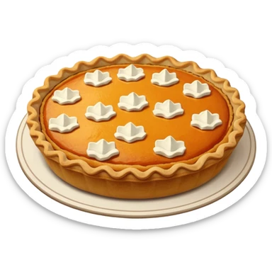 Sweet potato pie sticker