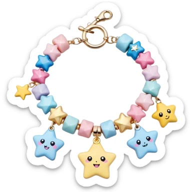 Kawaii decora cutecore bracelet sticker