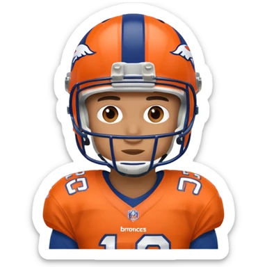 Broncos de Denver nfl sticker