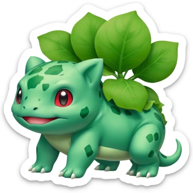 Bulbasaur-Pokémon (full body) sticker