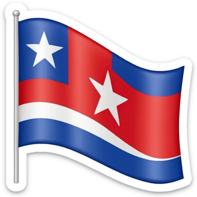 Yugoslavia flag sticker