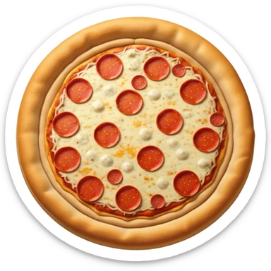 pizza with a big butt sticker