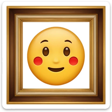 painting frame sticker