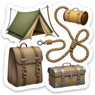 Camp Essentials sticker