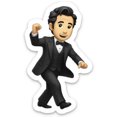 dancing-abe-shinzo sticker