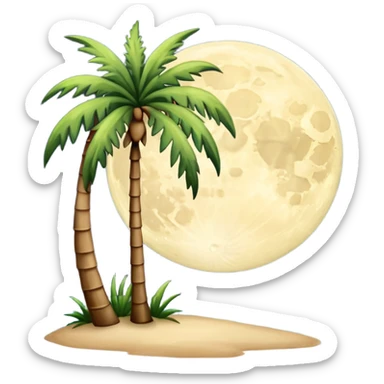 Palmetto Moon sticker