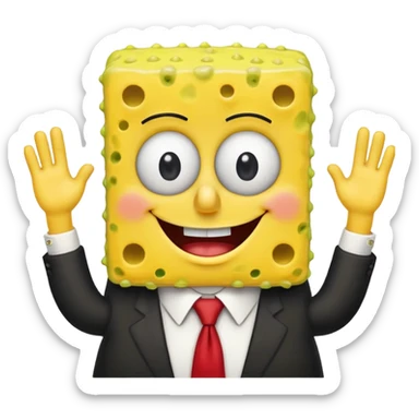 SpongeBob SquarePants 1999 sticker