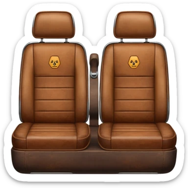 Cabin chairs car sticker