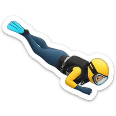 diver sticker