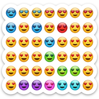 Meus emojis de iPhone sticker