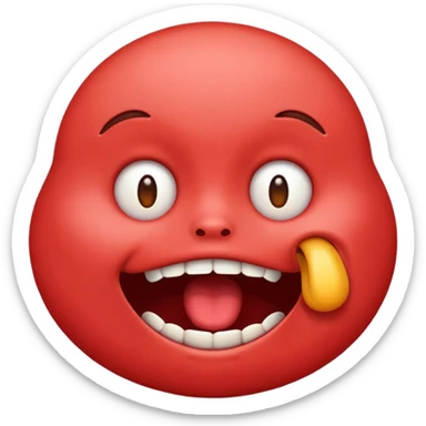 Make a burping imojie sticker