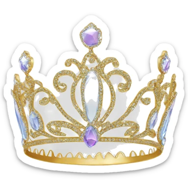 princess tiara sticker