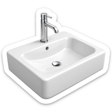 Clean bathroom sticker