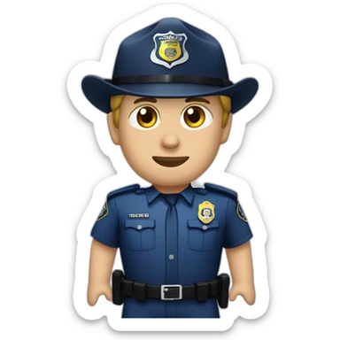 Cuerpo nacional de policia sticker