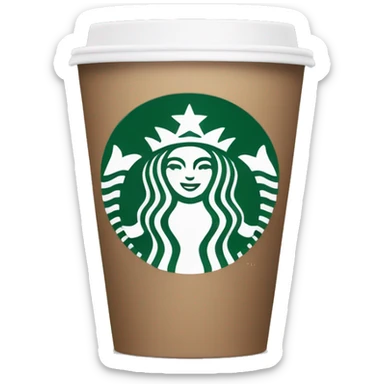 starbucks cup sticker