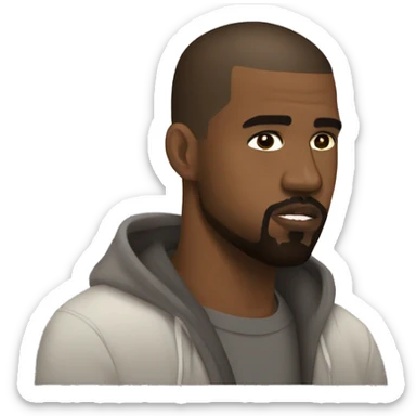 808's and heartbreak era Kanye West sticker