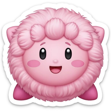 cute kirby sticker