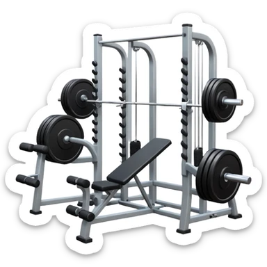 training gym sticker