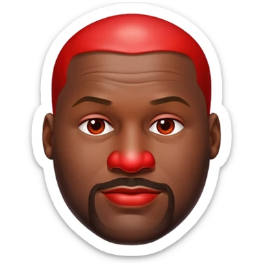 can YOU MAKE aHAQUILLE o'nEAL apple emoji? sticker