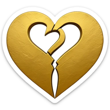 Wu-Tang Clan symbol combined with a heart sticker