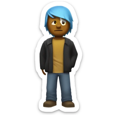 Roblox noob sticker