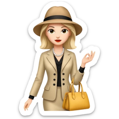 italian fashion sticker