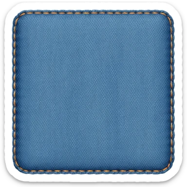 Denim sticker