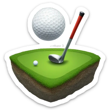 Golf sticker