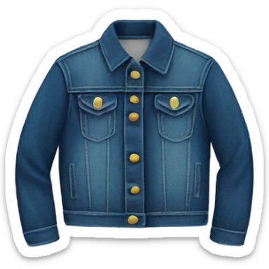 denim jacket sticker