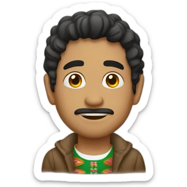 mexican Isaac sticker