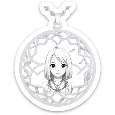 The necklace of Hina in Tokyo revengers  sticker