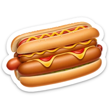 Car with a hotdog sticker