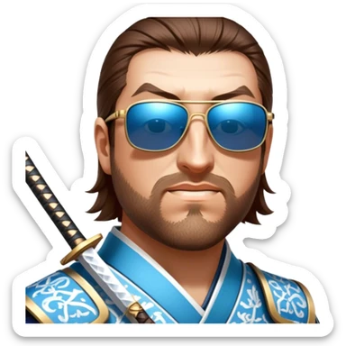 Samurai of Honor sticker
