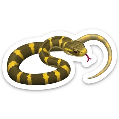 Rattle snake sticker