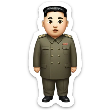 kim jong un sticker