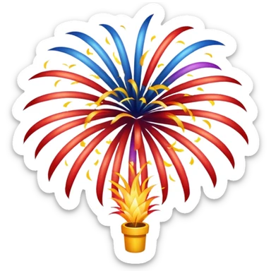 fireworks sticker