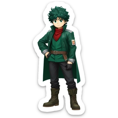 Izuku midoriya sticker