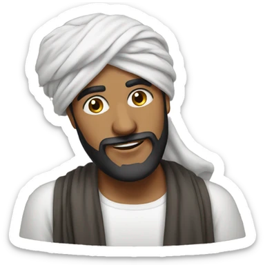 turban arabic  sticker