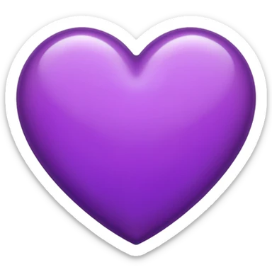 I need a Purple Heart emoji  sticker