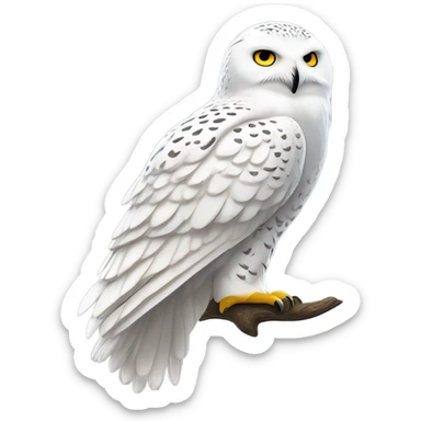 hedwig from harry potter sticker