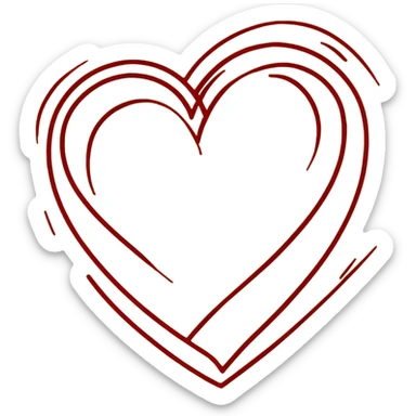 heart repaired sealed with gold no visible cracks sticker